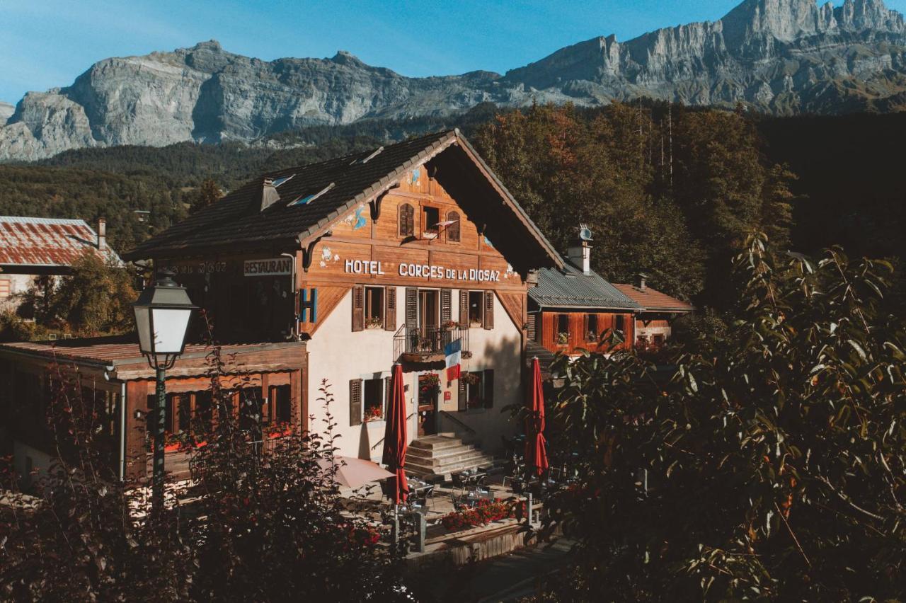 Auberge Les Gorges De La Diosaz Servoz Extérieur photo